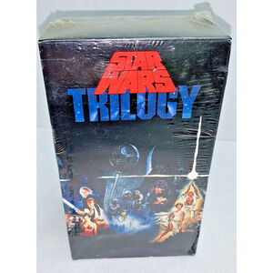 Vintage CBS Fox 1992 VHS Star Wars Trilogy Box Set SEALED NEW